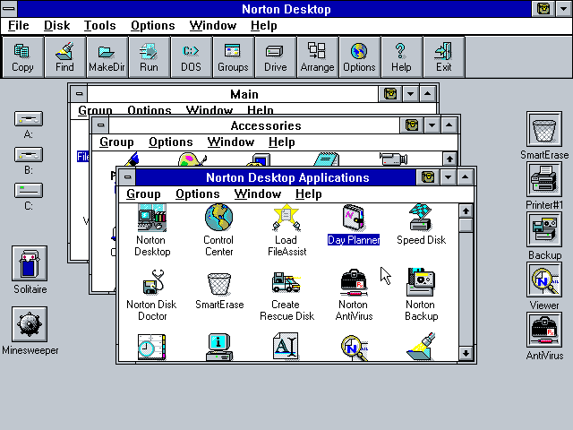 Norton Desktop 3.0 for Windows - Desktop